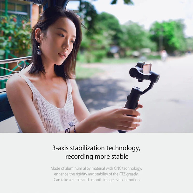 Xiaomi Mijia экшн Камера ручной карданный 3-осевой бесщеточный разных цветов с