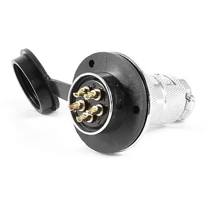 1 шт. фланцевый крепежный штекер 25 мм авиационный разъем с пластиковой крышкой GX25 2Pin/3Pin/4Pin/5Pin/6Pin/7Pin/8Pin/9Pin/10Pin/12Pin