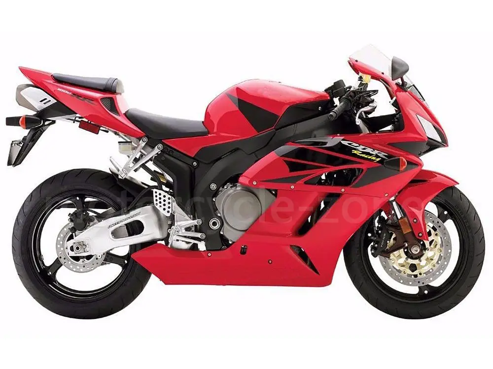 Красный черный полный ABS обтекатель впрыска кузова комплект для Honda CBR 1000 RR 1000RR 2004
