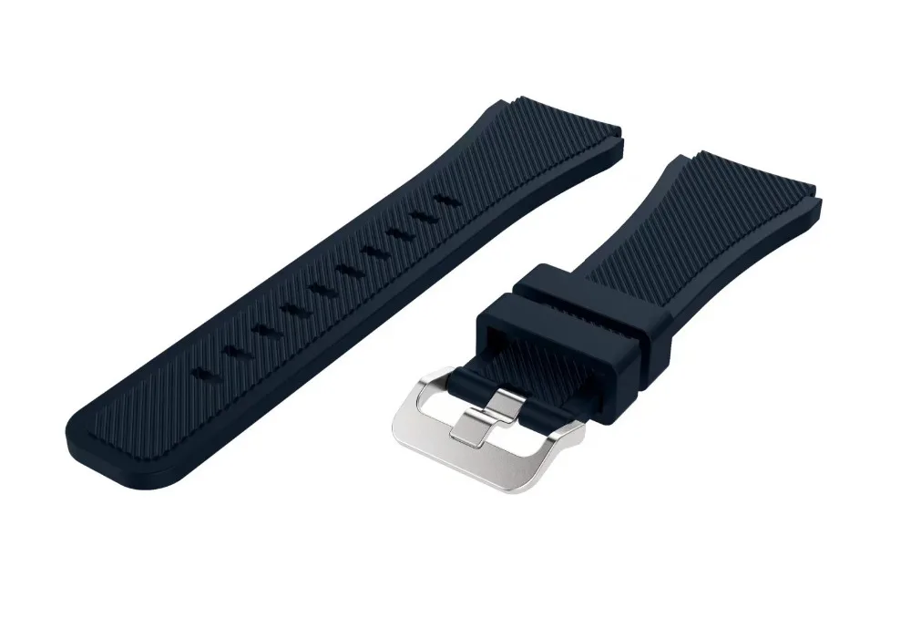 Sport Silicone Bracelet Watch Strap Band For Samsung Gear S3 R760 R770 with Closure Modern Design Replacement 22mm | Наручные часы