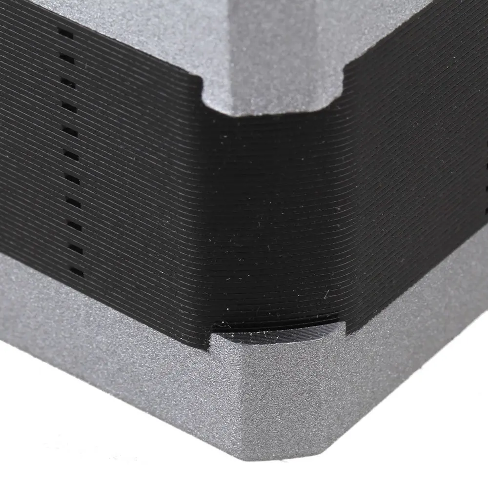 Серебряный 42 мм двухполярный проекционный шаговый двигатель 12 В постоянного