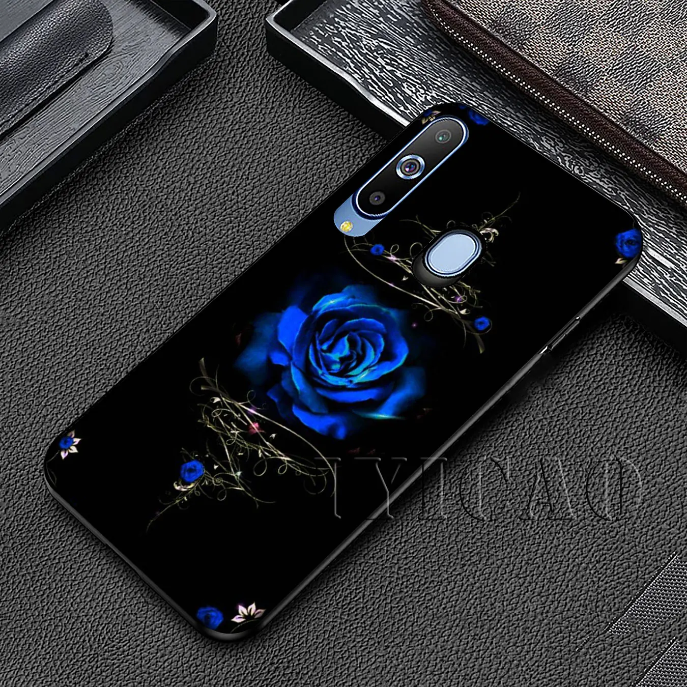 IYICAO Мягкий силиконовый чехол для Samsung Galaxy A70 A60 A50 A40 A30 A20 A10 A50S A40S A30S A20E A10S черный |