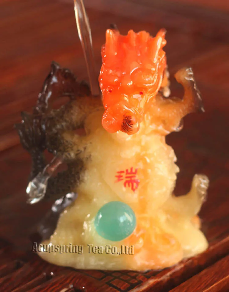 Талисман аллохроический желтый счастливый Дракон фэншуй лучшие подарки новый