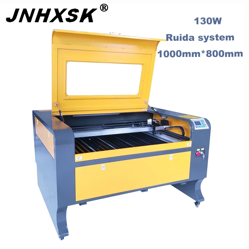 3d лазерный гравировальный станок JNHXSK 130 Вт Reci ЧПУ роутер лазерная резка ткань