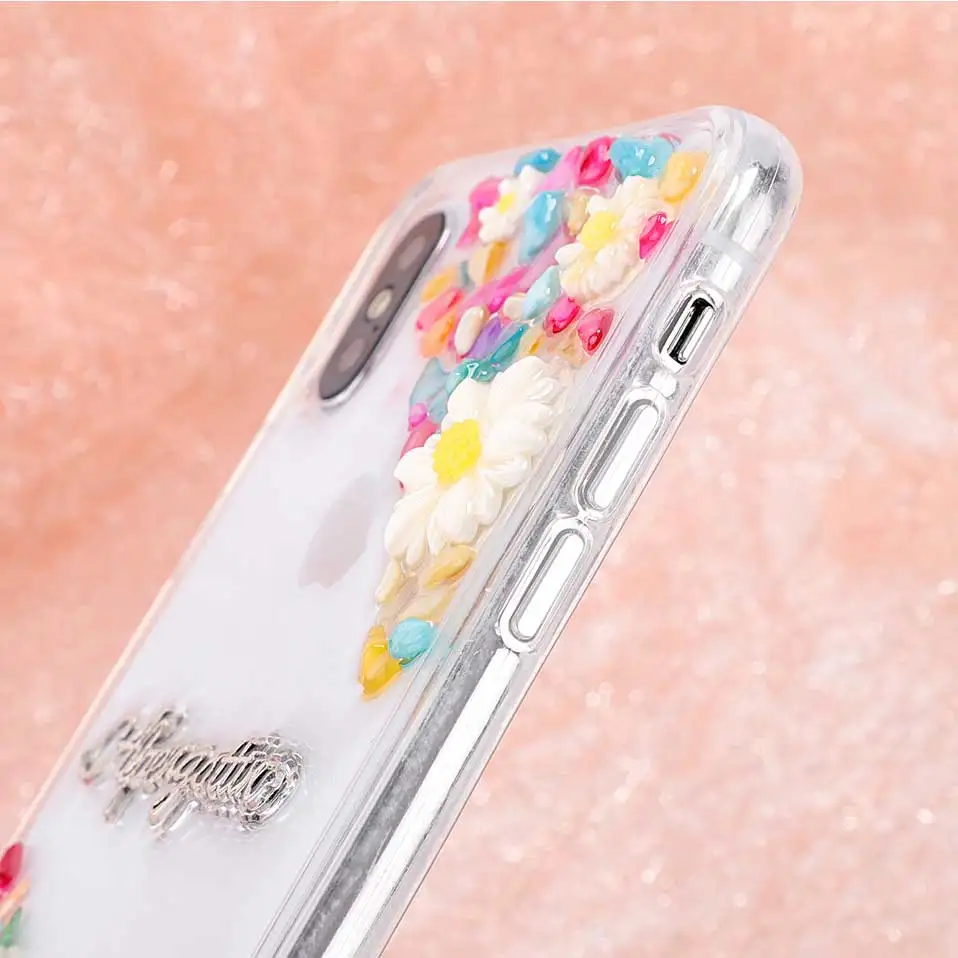 Силиконовые цветной камень защитный в виде ракушки для iPhone 6 6s 7 8 плюс Чехол X Капа