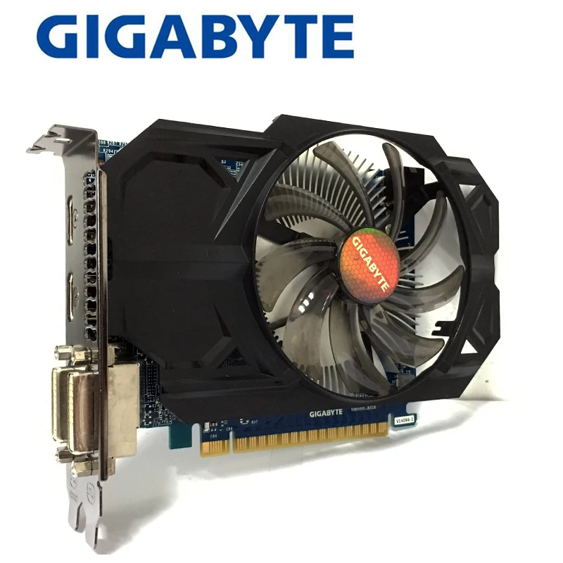 Б/у видеокарты Gigabyte GTX750TI GTX 750TI 2GB D5 DDR5 128 Bit для настольных ПК, компьютерные видеокарты