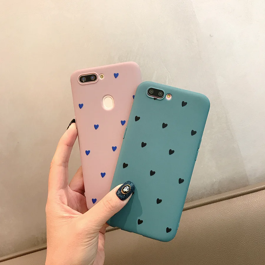 Fashion Cute Love Heart Phone Back Cases For Huawei Honor 9 10 V9 V10 P10 P20 Pro Nova 2S 3 Mate Cover Fitted Case |