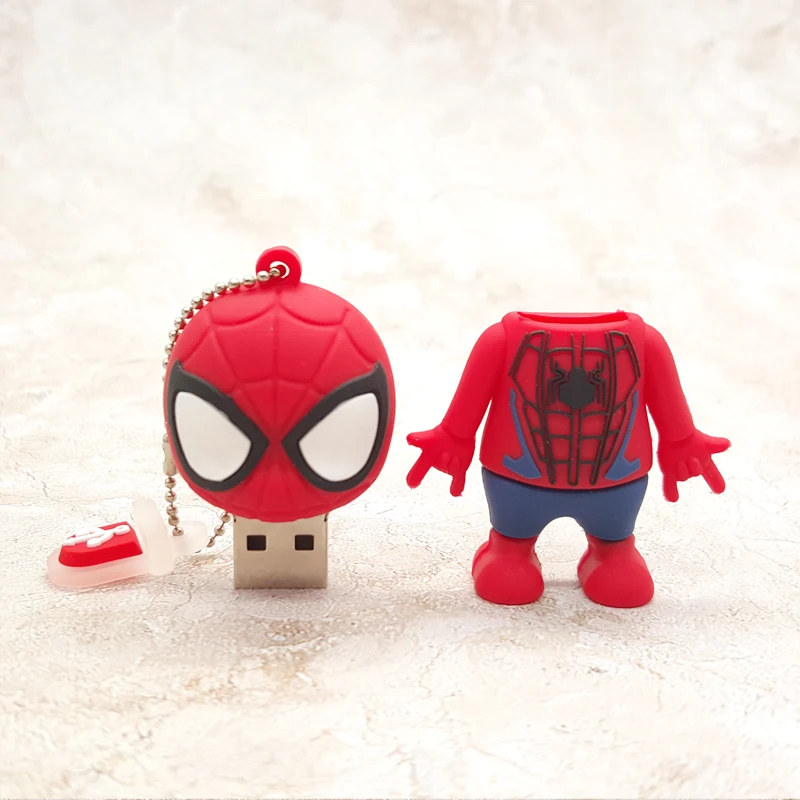 Мультфильм USB 2 0 для Marvel Usb флеш-накопитель Дэдпула ручка-накопитель 4 ГБ 8 16 32 64 Гб