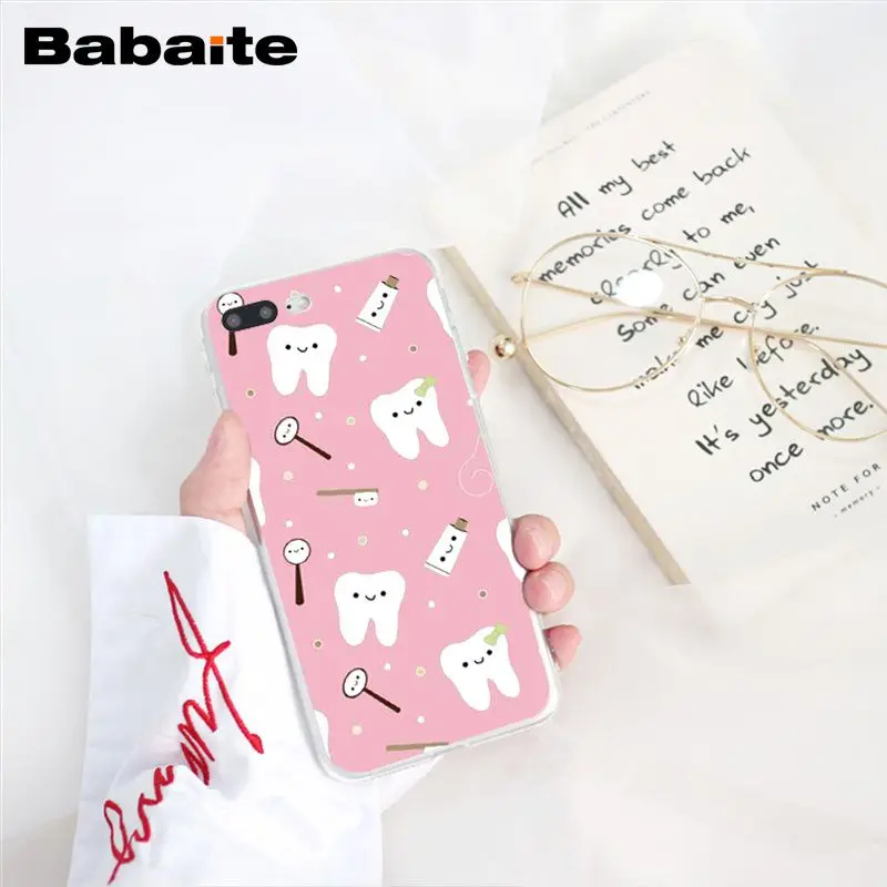 Babaite стоматологический зуб чехол для телефона для iphone 11 Pro 11Pro Max 8 7 6 6S Plus X XS MAX 5 5S SE XR