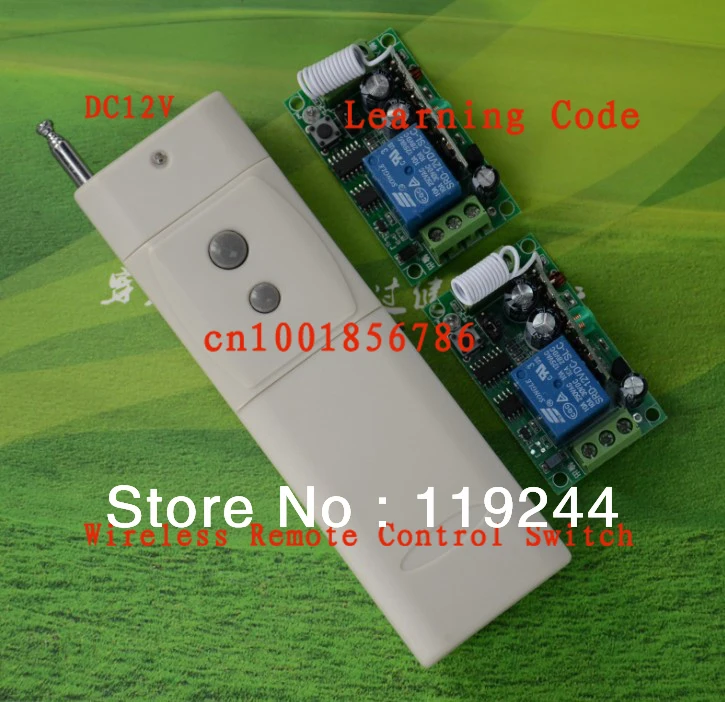 DC12V 1CH RF цифровой пульт дистанционного управления 315 МГц/433 МГц передатчик высокой
