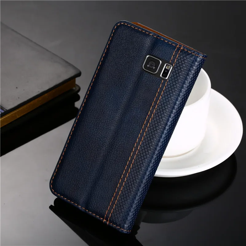 For Samsung Galaxy Note 5 case Cover Phone Leather Flip Book Note5 N9200 N920 N920F N920A N920P N920i bag | Мобильные телефоны и