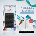 Ресницы YELIX 3D 6D Camellia с быстрым цветением, объемные Искусственные ресницы для наращивания, накладные норковые ресницы, индивидуальные Искусственные ресницы для макияжа