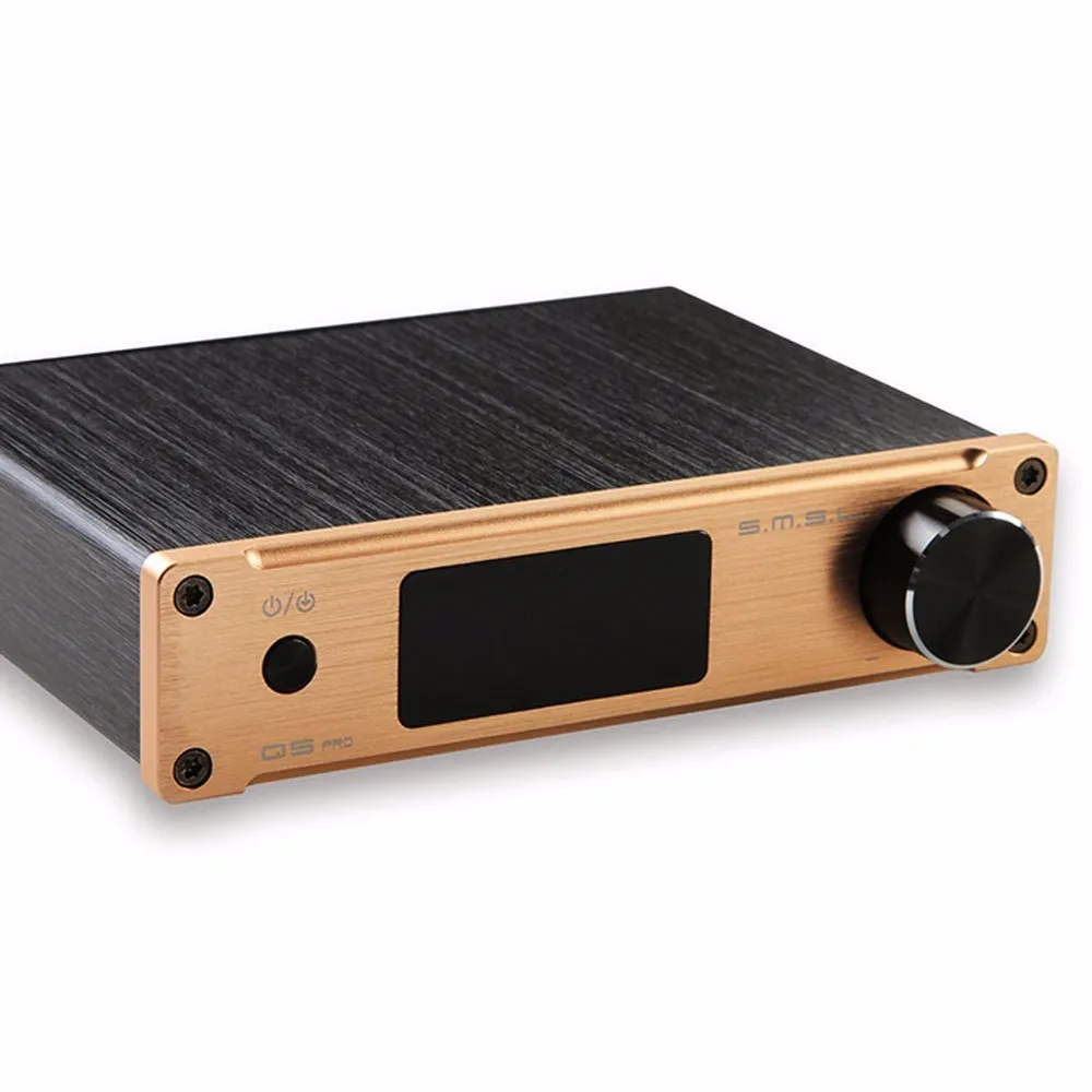 SMSL Q5 PRO 2x50 Вт 192 кГц/24 бит чистый цифровой усилитель мощности USB/COAXILAL/OPTIC
