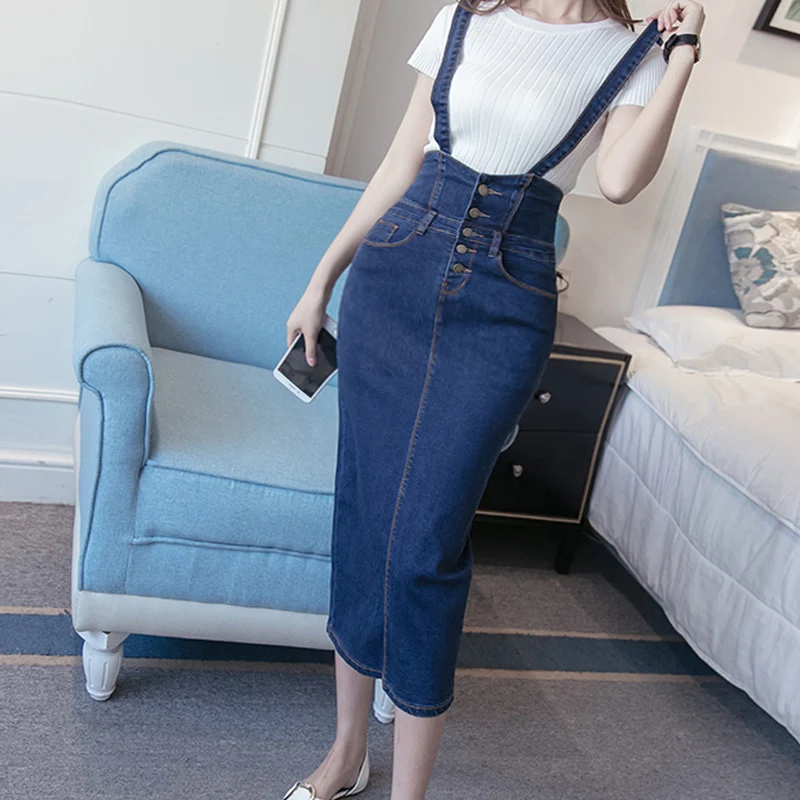 Джинсовые юбки женские 2019 Новый Bodycon юбка миди размера плюс S ~ 3XL Jupe эластичный Faldas