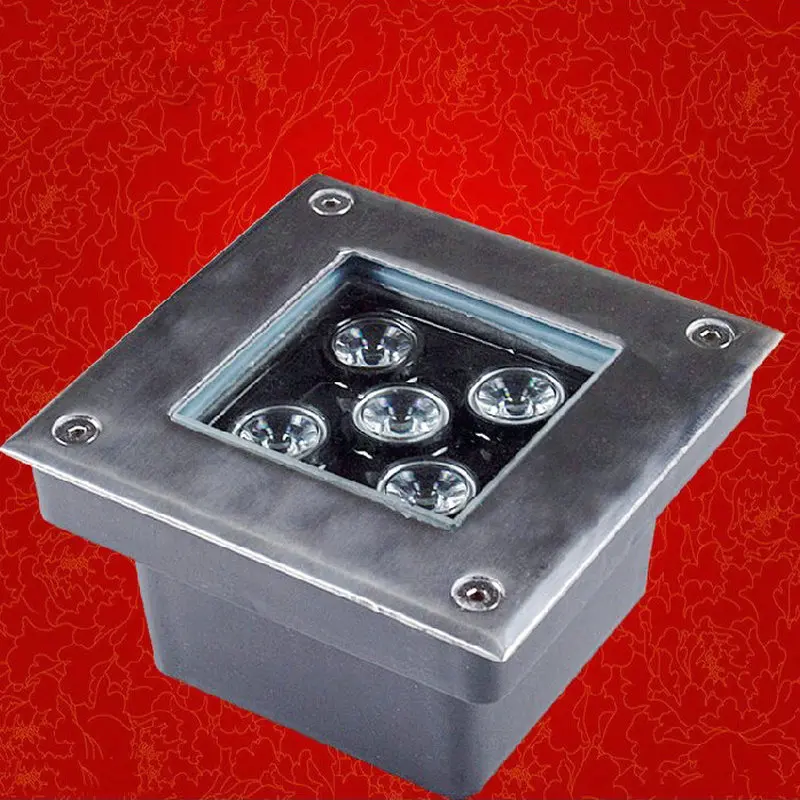 LED подземный свет 5*2 Вт AC110V &amp 220 В Многоцветный IP65 CE Rohs одобренный