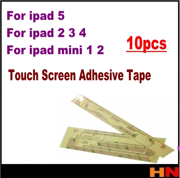 10 шт 3м клейкая наклейка для iPad 2 3 4 5 мини 1 сенсорный экран лента клей|touch screen|mini touch