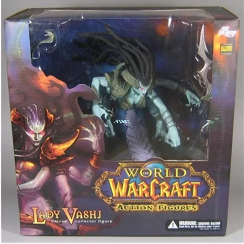 10 "Vashj Queen Azshara Companion Kael'thas Sunstrider Illidan Stormrage ПВХ фигурка Коллекционная модель