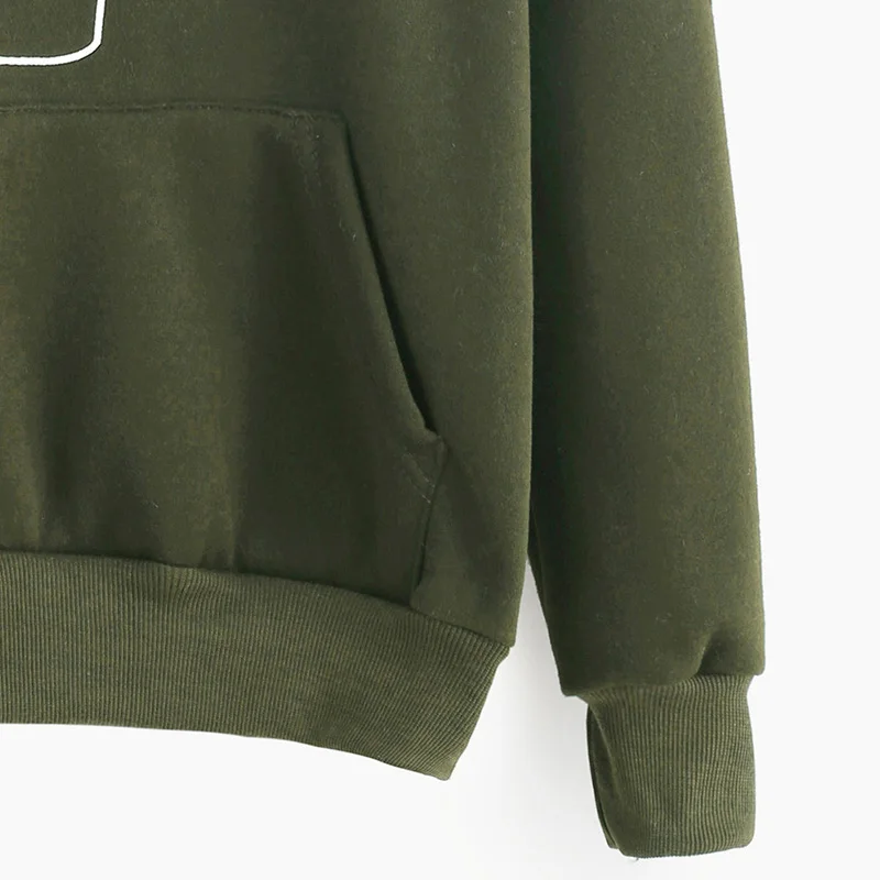 2017 Горячая Распродажа Модные женские толстовки с капюшоном для отдыха kawaii нежная