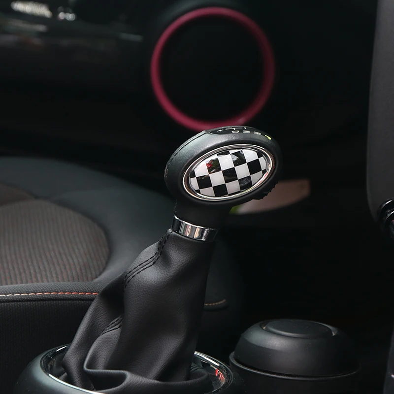 2PCS Union Jack Car Gear Shift Knob Panel Cover Cap Emblem Stickers for MINI Cooper S ONE JCW F55 F56 F57 F54 Countryman Clubman |