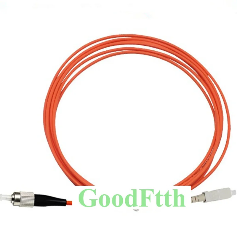 Оптоволоконный Соединительный шнур джампер кабель SC-FC Multimode OM2 50/125 Simplex GoodFtth 20-100m |