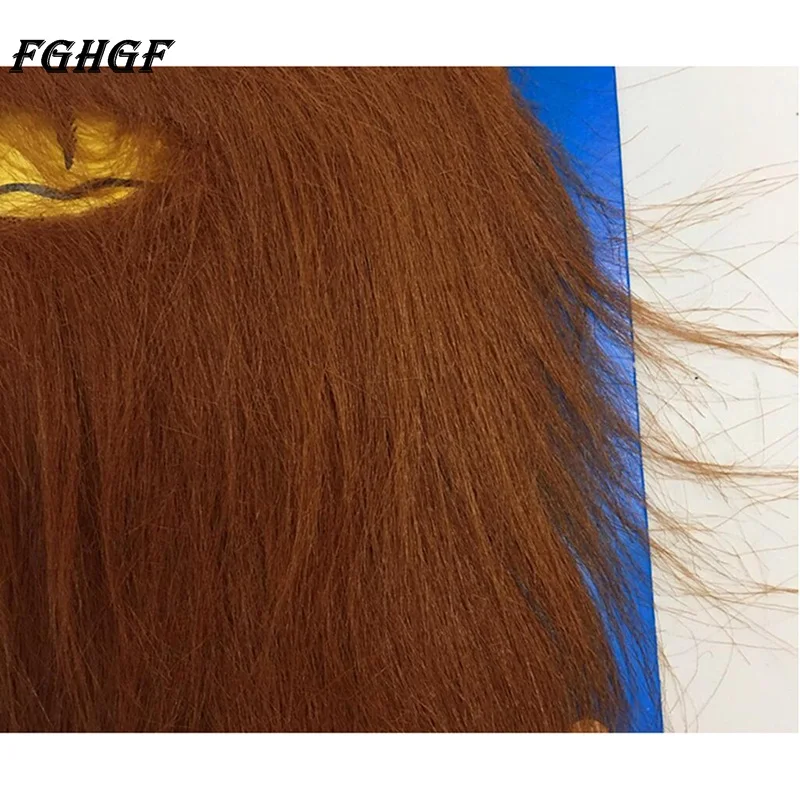 Черное белое коричневое маскарадное платье FGHGF искусственные бороды костюм для