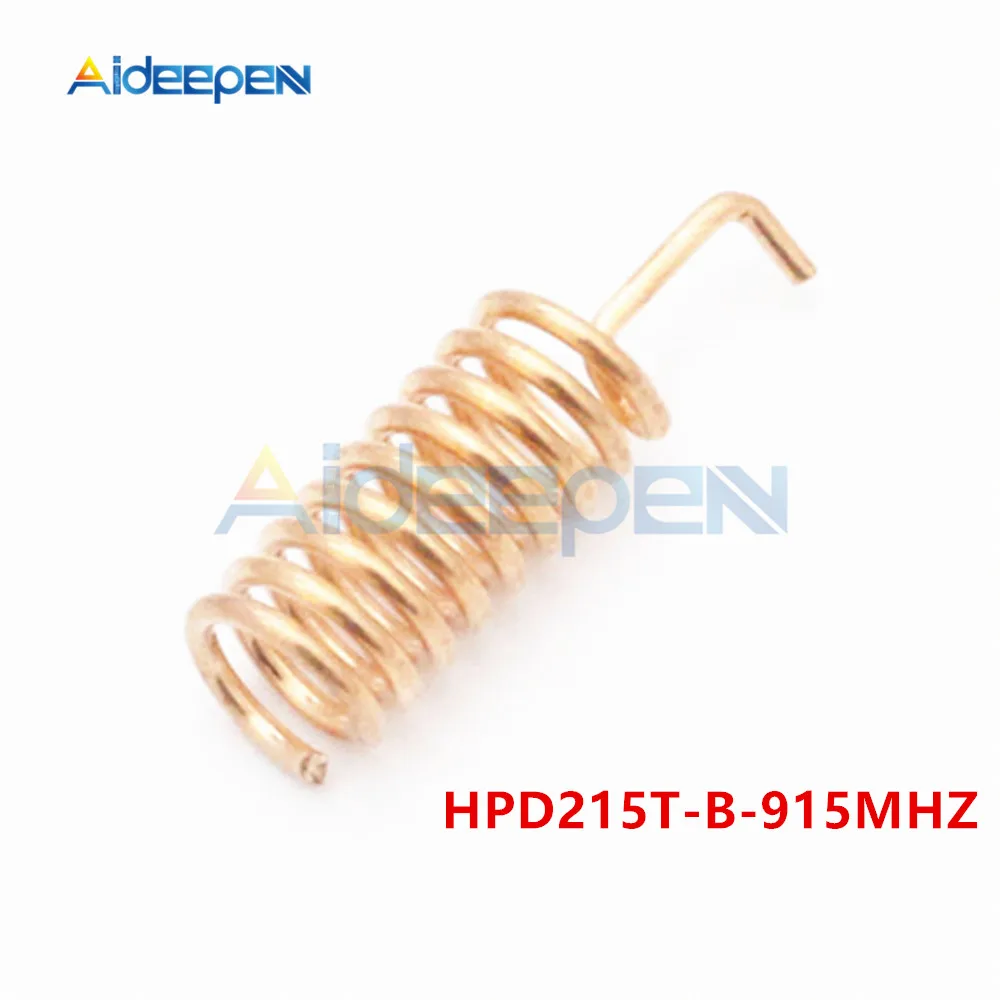 HPD215T-B-915MHZ 5 шт./лот 315 МГц 470 МГц 868 МГц 433 МГц 915 МГц GSM GPRS 2.2dBi спиральная антенна для дистанционного управления Arduino - Цвет: HPD215T-B-915MHZ