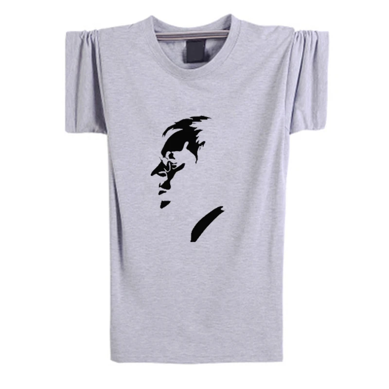 Мужские черные футболки Ferguson для фитнеса рубашки в стиле Манчестера Camisetas Hombre