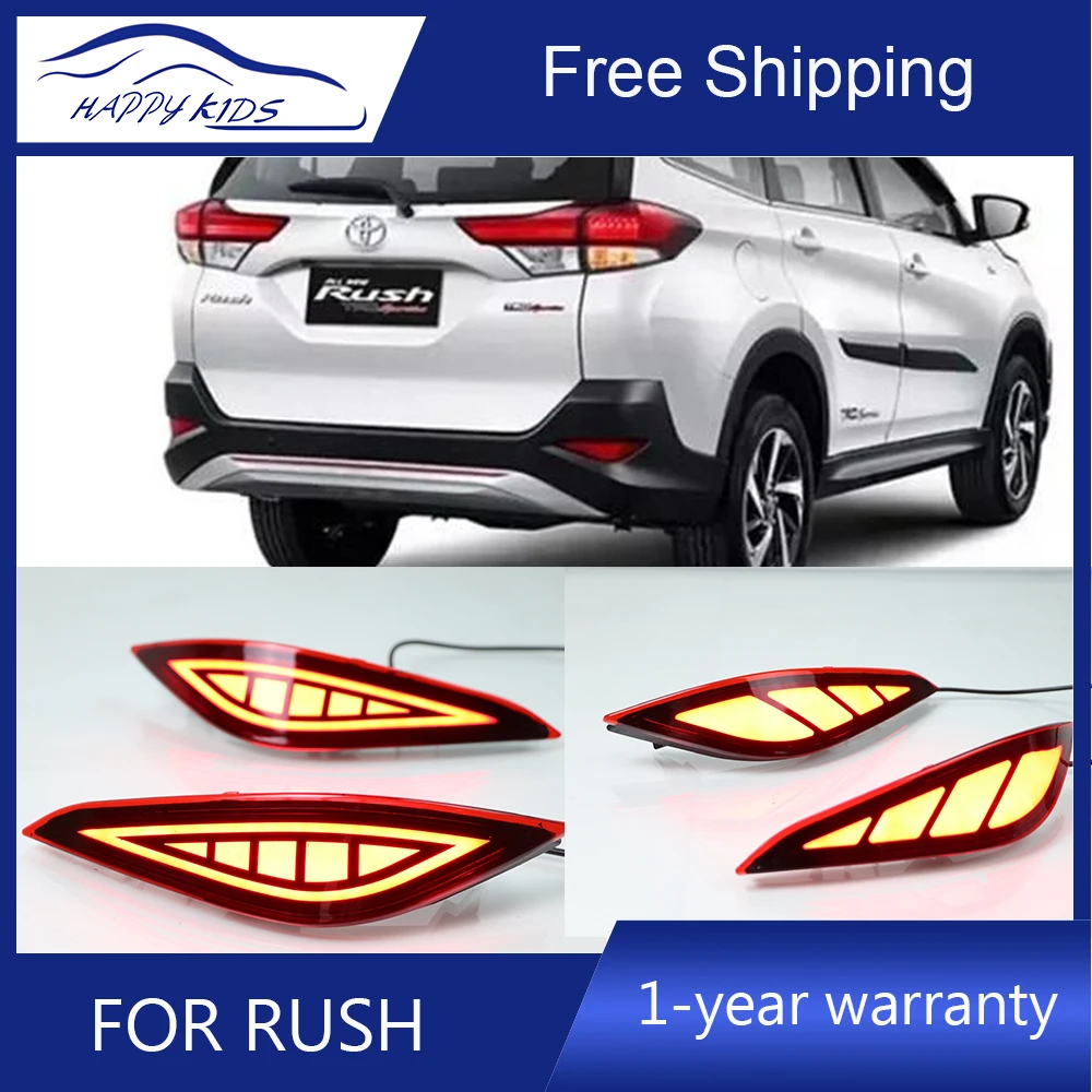 Автомобильный Стайлинг светодиодный фонарь для бамперсветильник s отражатель