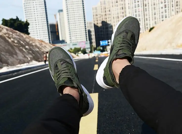 2018 дышащая мужская обувь Белые спортивные мужские кроссовки Zapatos Corrientes De Verano