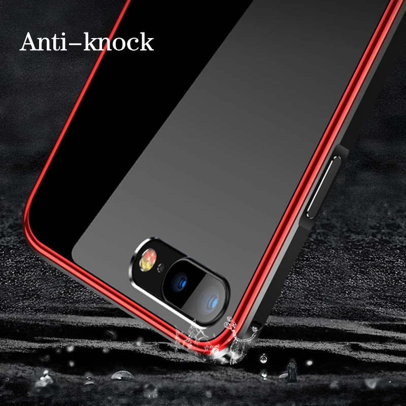 Металлический защитный чехол-бампер для Iphone 7 8 plus Роскошная рамка жесткое