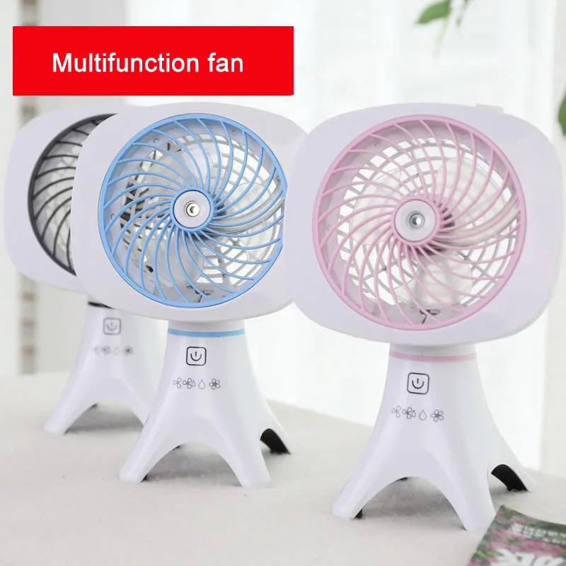 

Kbxstart 1200mAh Mini Portable Water Mist Fan Ventilator USB Charging Humidfiying Spray Fans Air Cooling Fan For Outdoor Office