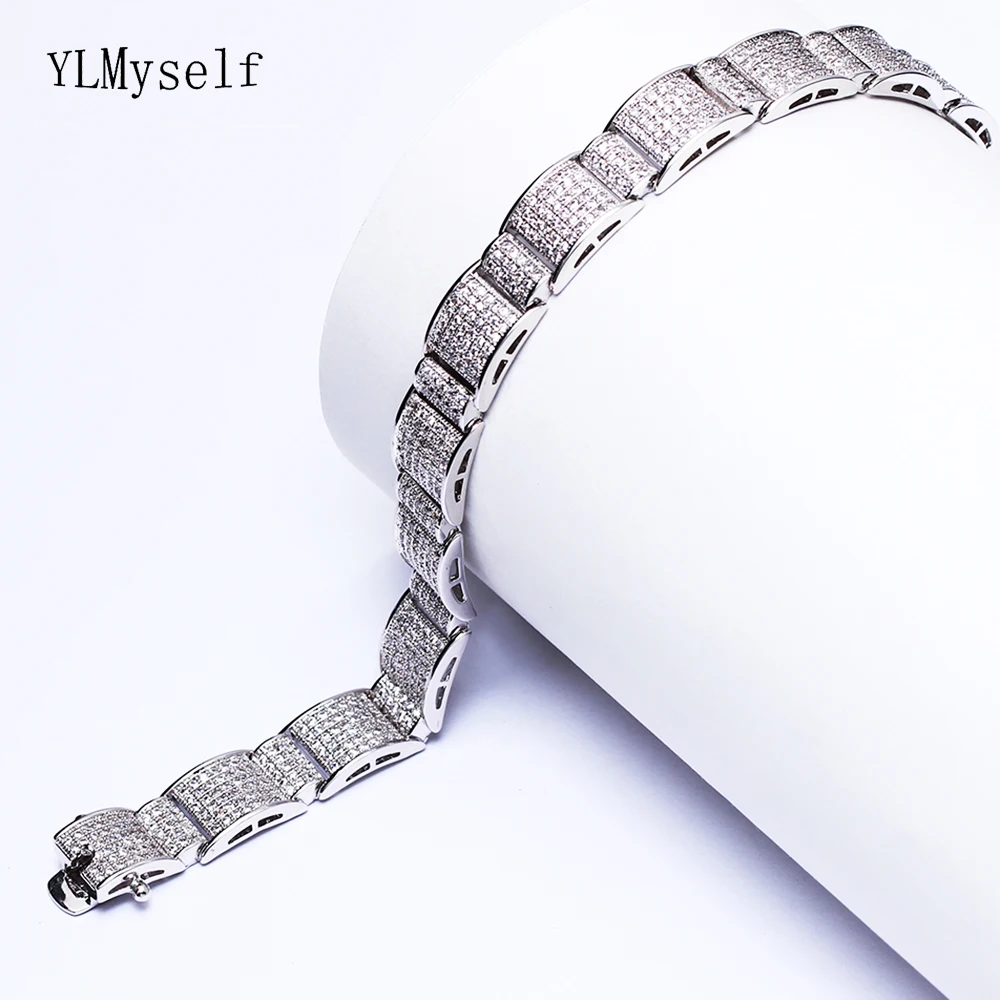 Длинные браслеты 21 5 см с квадратным дизайном белые ювелирные украшения выглядят