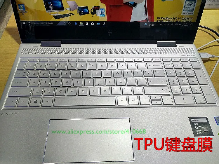 15 15,6 дюймовый чехол для клавиатуры ноутбука протектор для hp павильон ENVY x360 15-bp105TX 15-BP003TX 15,6 ''/X360 15-BP BQ серии