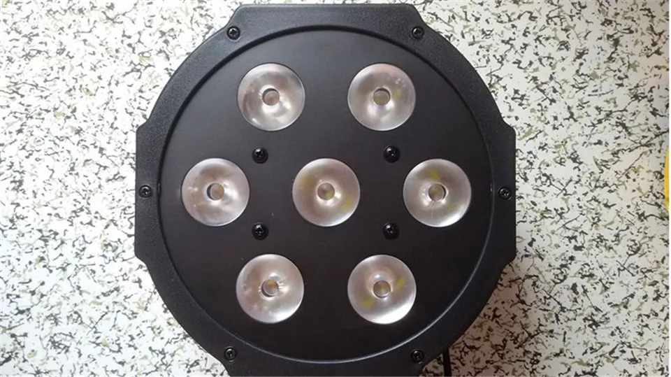 Фото 8 шт./7x12 Вт RGBW 4в1 led par light 7x18 RGBWA UV 6в1 плоский свет dmx512 Диско Огни профессиональное 8 шт./7x12 Вт RGBW 4в1 led par light 7x18 RGBWA UV 6в1 плоский свет dmx512 Диско Огни профессиональное