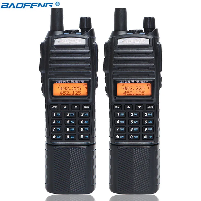 BaoFeng UV 82 Plus 10 км Высокая мощность 3800 мАч батарея портативная рация