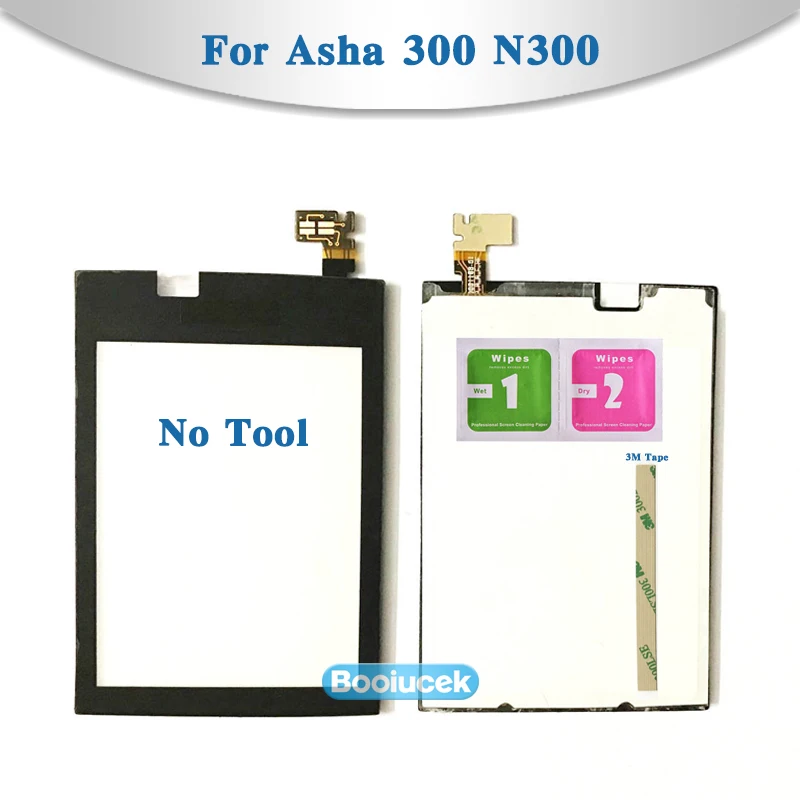 Высокое качество 2 4 &quotдля Nokia Asha 300 N300 сенсорный экран дигитайзер Датчик внешняя