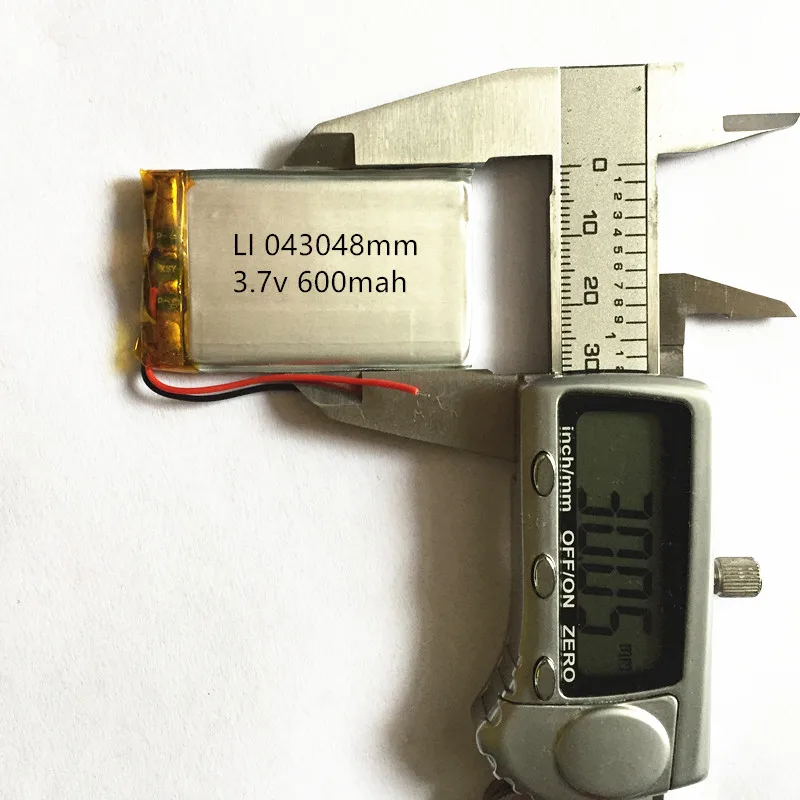 Поставка thium полимерные батареи полимер ионный аккумулятор 403048PL600MAH|battery|h&mm&m |