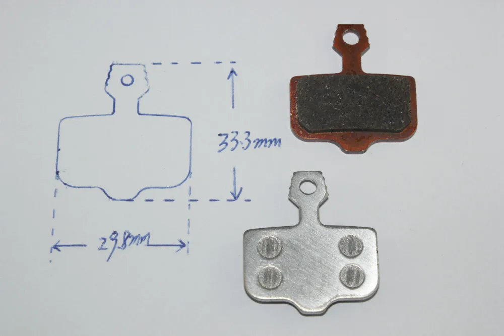 Новое поступление велосипедных дисковых тормозных колодок для Avid Elixir AVID E1/3/5/7/ER/CR
