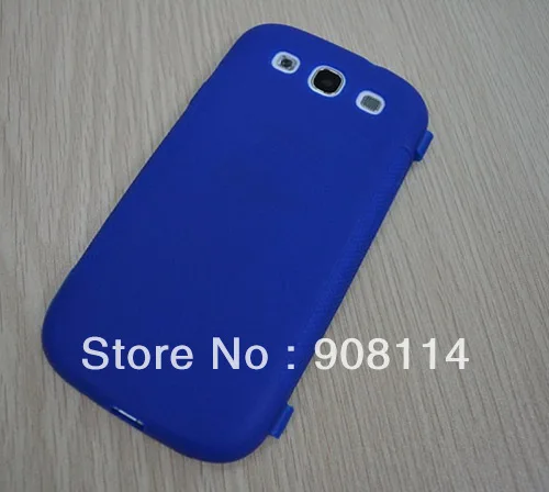 TPU gel front and back 2 side flip case cover skin shell for Galaxy S3 SIII i9300 |