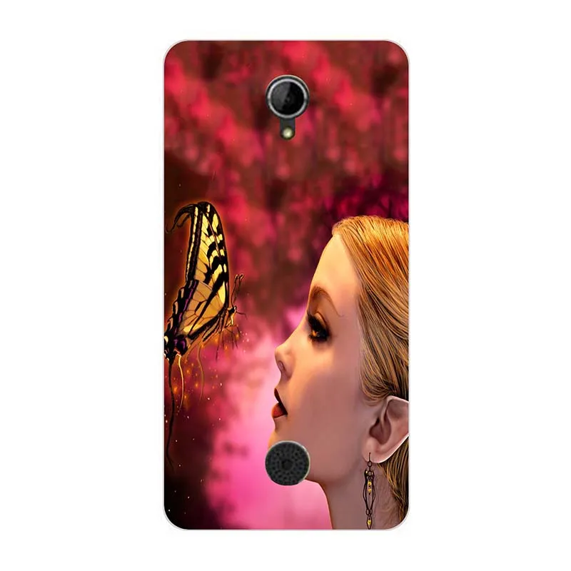 Soft Silicon Case For wiko U feel Fab UFeel Go Lite Prime Case Print Cover Rose Wolf Owl Patterned Phone Back Shell Fundas para - Цвет: A189