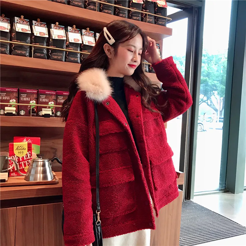Chaquetas mujer invierno 2018 dames kleding плюс размеры утолщаются хлопок студент одежда Куртка