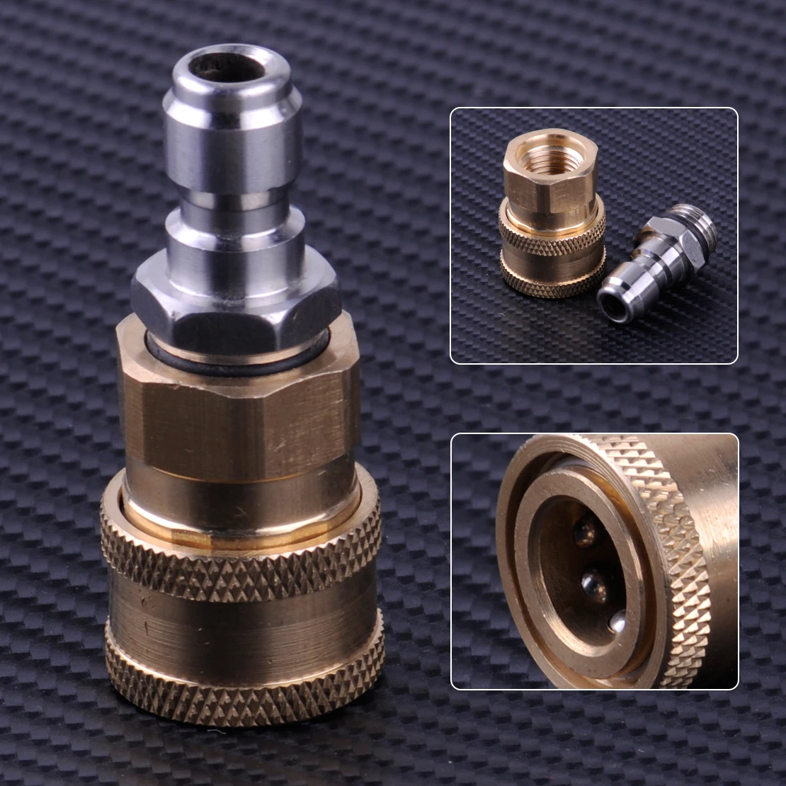LETAOSK Соединительный адаптер для шланга под давлением разъем M22x14mm 1/4 &quotмуфта HD HDS