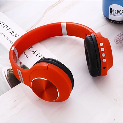 Красный HIFI 5,0, беспроводные наушники, bluetooth, наушники, bezprzewodowe D4, гарнитура, водонепроницаемые, с микрофоном, наушники, auricolari, гарнитура - Цвет: Красный