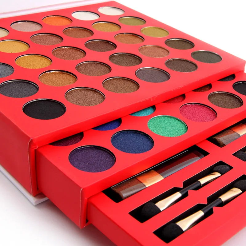 MISS ROSE Pro 60 цветов палитра для макияжа набор матовые водонепроницаемые тени век