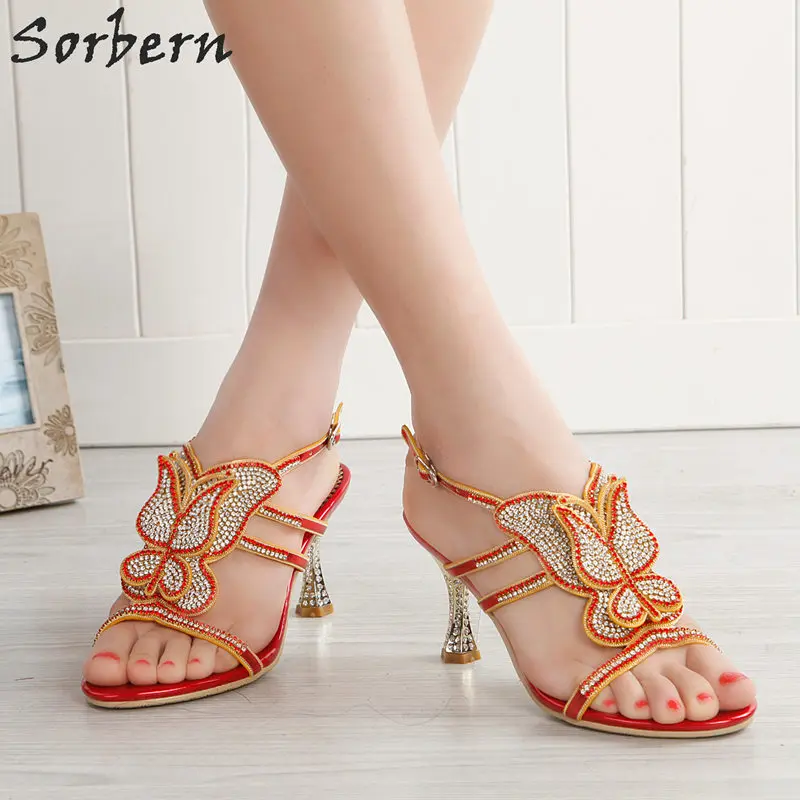 Римские сандалии-гладиаторы женские свадебные туфли с бабочкой на каблуке 8 см