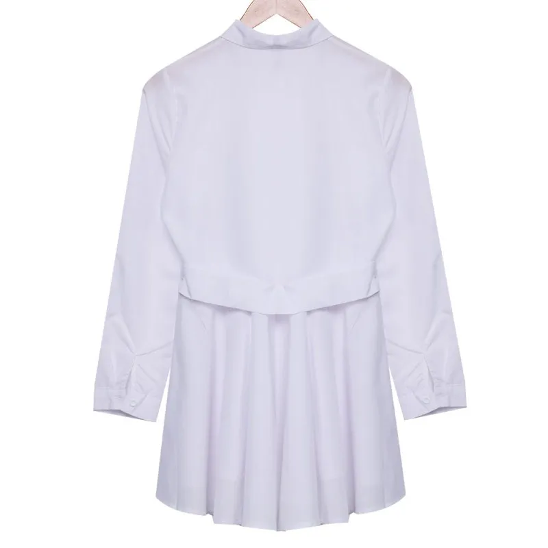 Женская облегающая футболка OL на пуговицах с V образным вырезом и длинным рукавом