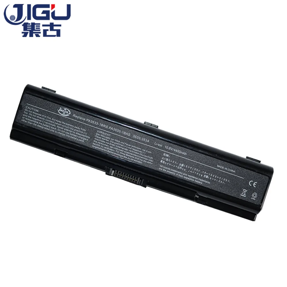 JIGU 6Cells Laptop Battery PA3534U 1BAS 1BRS PA3682U PA3727U PABAS098 PABAS174 For Toshiba Equium A200|laptop battery|pa3534u-1brs batterybattery