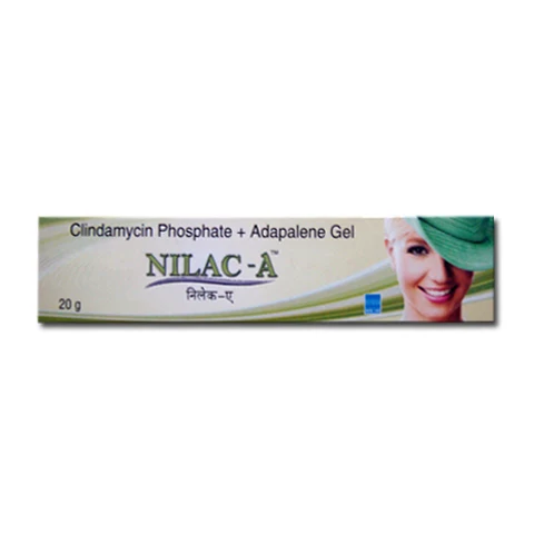 

Nilac-a for acne Pimples skin care Cream Gel adapalen-e+clin 20g