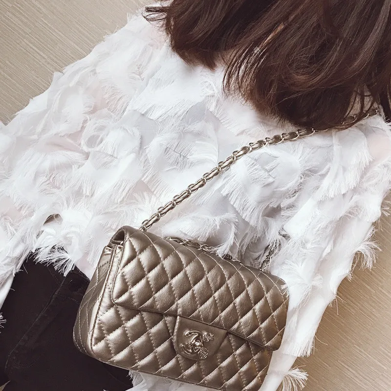 JCPAL брендовая дизайнерская черная Повседневная маленькая квадратная сумка на