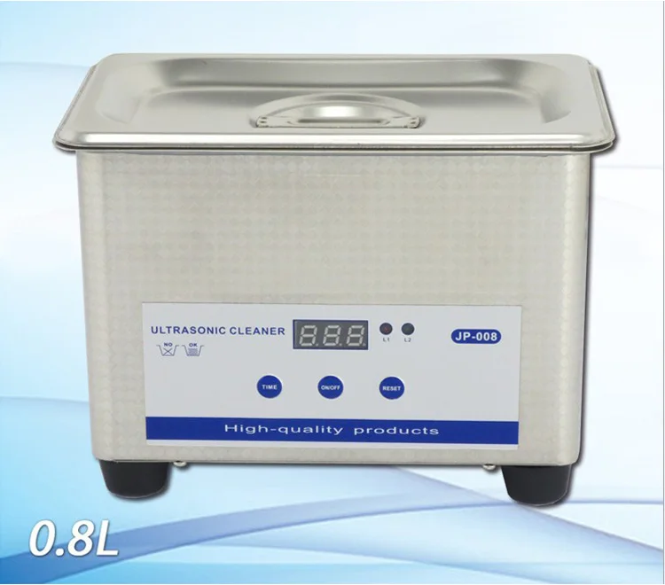 

JP-008 0.8L dental digital ultrasonic cleaner Bath For Cleanning Jewelry Watch Glasses